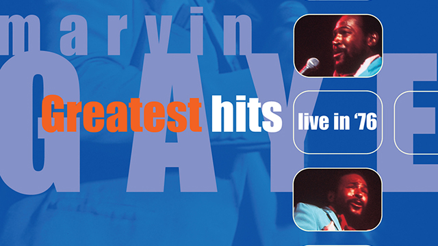 Marvin Gaye: Greatest Hits Live features 23 classic songs